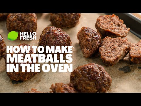 Perfect Juicy Meatballs Every Time | Easy Baking Hack | HelloFresh