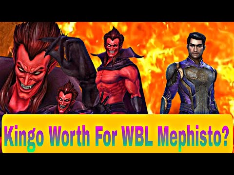 Kingo Transcend WBL Mephisto Clear With Obelisk And Normal Build - Marvel Future Fight