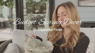 Spring Shop With Me for Budget Home Decor | Unexpected Finds at Aldi & More