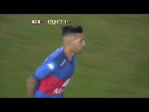 Gol de Janson. Tigre 2 - Aldosivi 0. Fecha 16. Primera División 2016