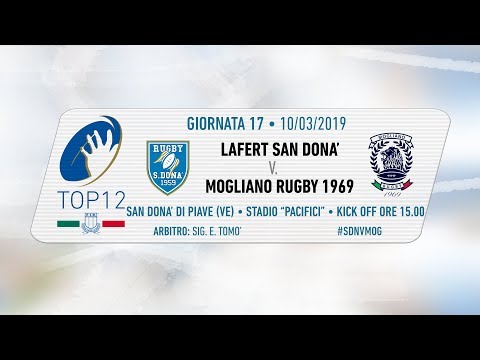 TOP12 2018/19, Giornata 17 - Lafert San Donà v Mogliano Rugby 1969