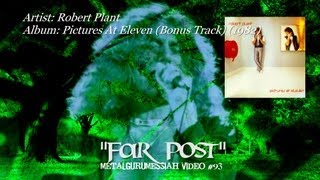 Robert Plant - Far Post (1982) Remaster 1080p HD