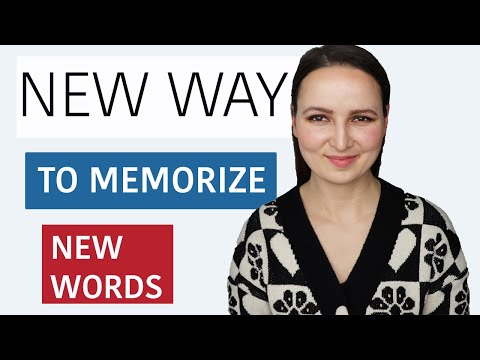 466. A NEW WAY TO MEMORIZE VOCABULARY