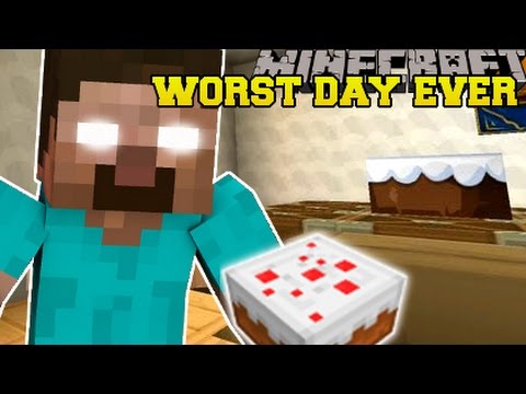 Minecraft: THE WORST DAY EVER!!