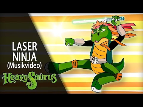 Heavysaurus – Laser Ninja (Offizielles Musikvideo) | Dino Metal für Mini Rocker
