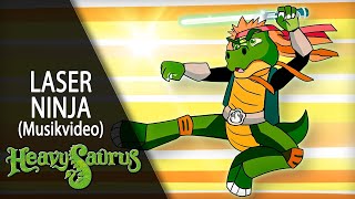 Heavysaurus – Laser Ninja (Offizielles Musikvideo) | Dino Metal für Mi