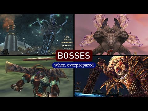 Final Fantasy X - All Bosses | Overprepared Kills Montage