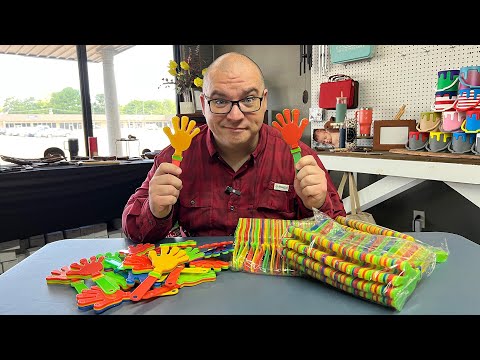 Check Out These Hand Clapper Noise Makers