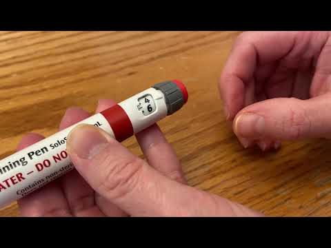 How to inject insulin with an insulin pen