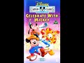 Opening To Disney S Cartoon Classics Celebrate With Mickey UK VHS 1994