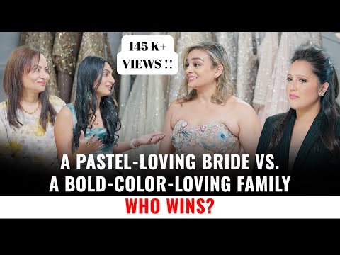 Bride wants a pastel lehenga, but her family says no. Will she stand her ground?
