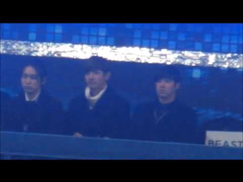 121229 TVXQ imitating B1A4 dance@ SBS Gayo