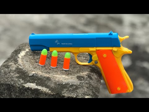 Realistic Toy Gun Pistol Size 1:1 Scale .45 ACP COLT - Súng Lục Pistol Như Thật