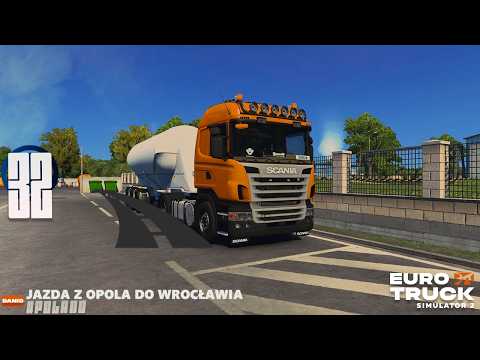 Euro Truck Simulator 2 #32 CEMENTOWA BESTIA NA DRODZE! 🛢️🔥 Scania w akcji Opole ➡️ Wrocław