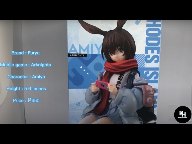 Vídeo relacionado con Furyu Amiya newsgirl Version Figura 16 cm arknights Noodle Stopper
