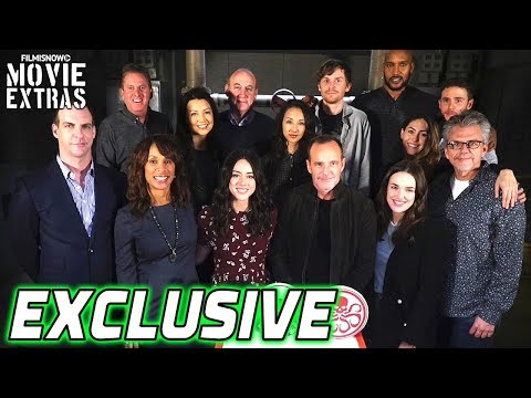 Agents of S.H.I.E.L.D. - 100th Episode celebration | EXCLUSIVE Set visit