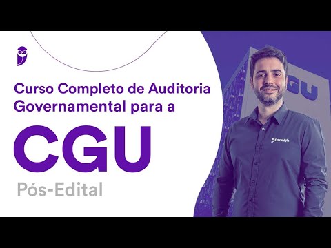 Curso Completo de Auditoria Governamental para a CGU - Pós Edital – Prof. Guilherme Santanna