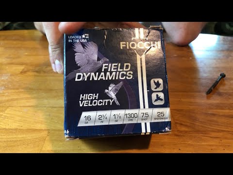 Mossberg Aftershock with Fiocchi Defense buckshot