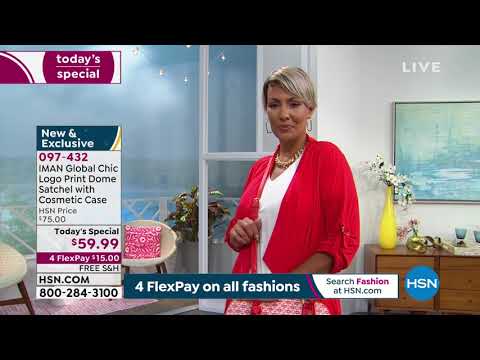 HSN | IMAN Global Chic Fashions 04.18.2021 - 05 PM