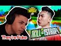 Myth ROASTS Ricegum LIVE On Stream FOR 1 Kill 1 Strip Fortnite Beef