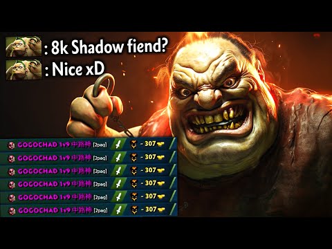 Shadow Fiend 8k mmr Mid? My apologies! | Genius Pudge