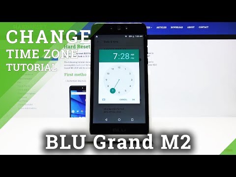 How to Change Date & Time in BLU Grand M2 – Set Up Date