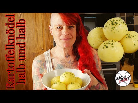 Kartoffelknödel halb und halb - Kloßteig selbst herstellen