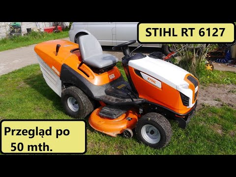 #rpgarażowo. Stihl RT 6127 lawn tractor. For PLN 24,490.00. After about 50 hours of operation. Pr...
