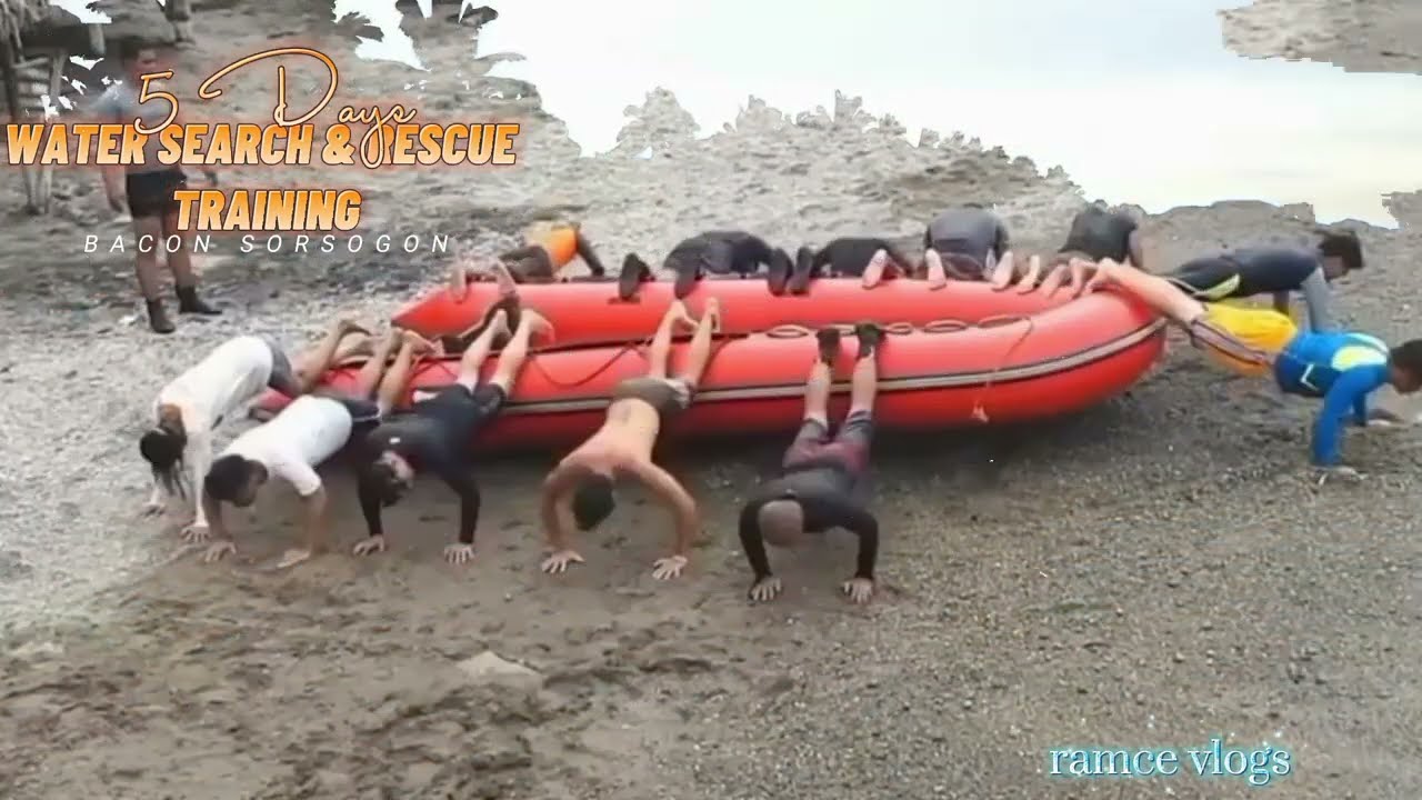 WATER SEARCH AND RESCUE TRAINING | OCD | MDRRMO | SPDRRMO  PROVINCE OF SORSOGON