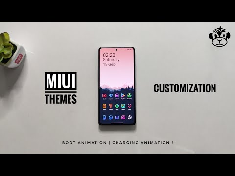 MIUI Themes Customization | Today's Setup | Boot Animation & Charging Animation !