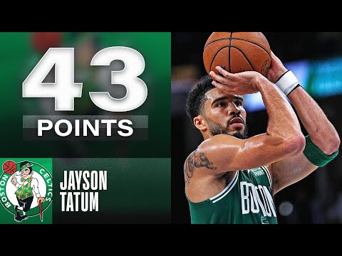 , title : 'Jayson Tatum Goes For 43 PTS & 10 REB!'