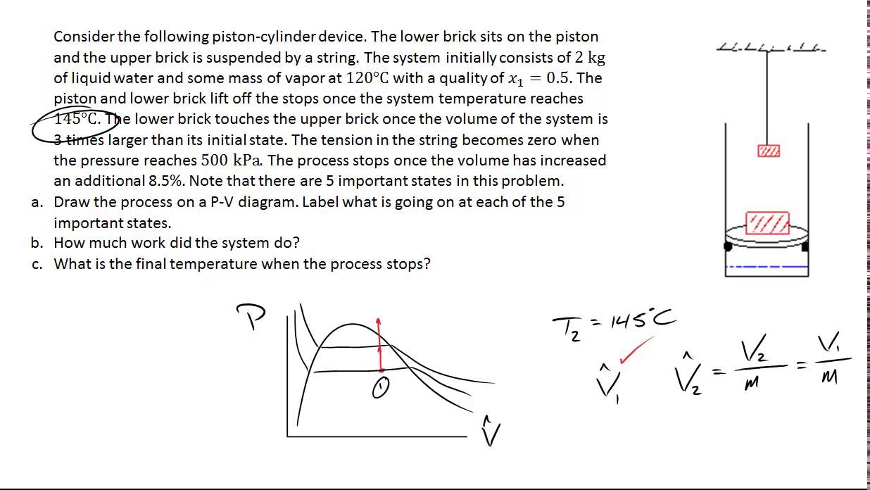 Thermo two-brick problem