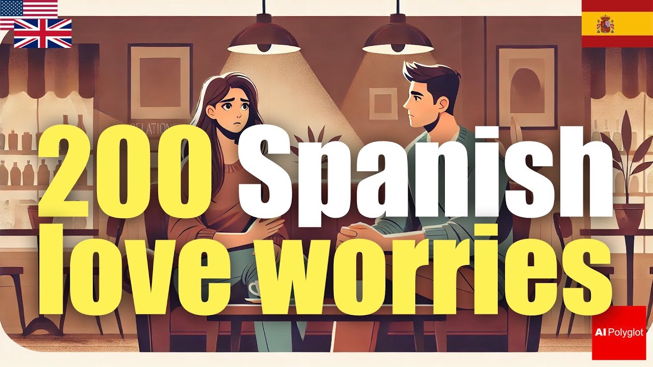 200 Spanish love worries | Passive listening | with hiragana 200 Spanish love worries | Passive listening | with hiragana