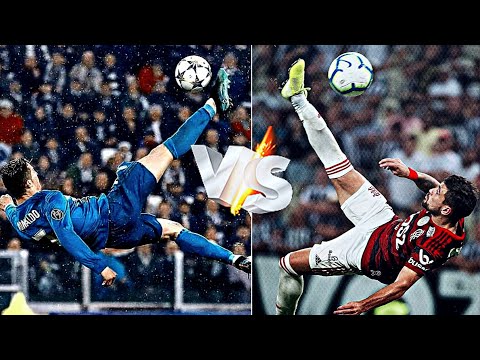 CRISTIANO RONALDO VS ARASCAETA : Qual GOL é o mais BONITO?