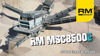 Hybrid Incline Screen - RM MSC8500e - Rubble Master