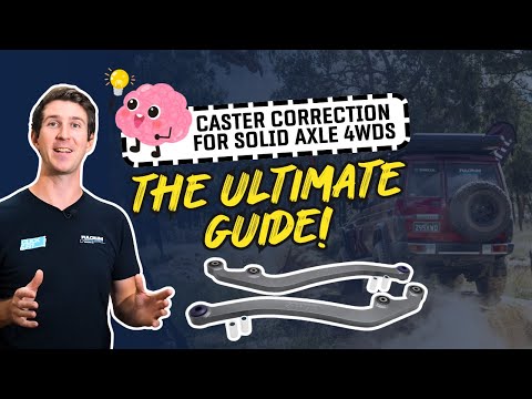 Caster Correction for Solid Axle 4WDs: The Ultimate Guide!