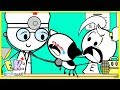 Sick Pet Cats 1st Visit To The Pet Doctor Vet Clinic With EK Doodles