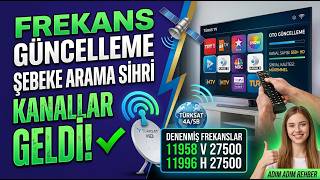 Türksat 4A Şebeke Arama (Network Search) Nasıl Yapılır? | 2026 En Günc