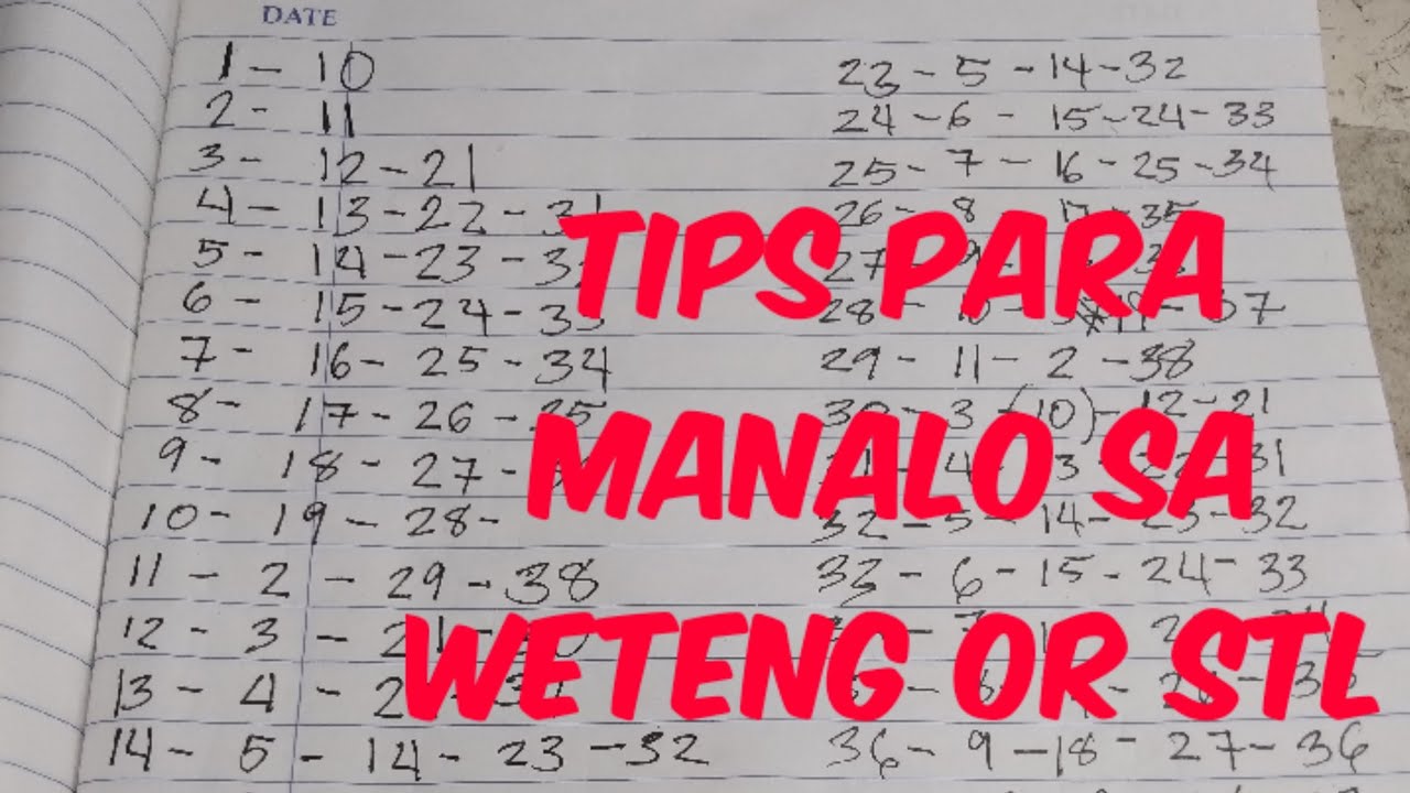 Putar video step by step ( pano mag suma sa weteng or stl) sekarang step by step ( pano mag suma sa weteng or stl)
