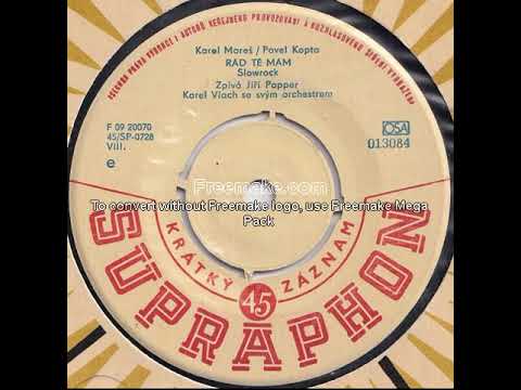 Jiří Popper   Rád tě mám 25 10 1961 480p