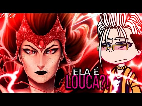 Deuses (SNV) Reagindo ao: Feiticeira Escarlate (Marvel Comics) - DARKSIDE | AU | D.Y.A  ▶ Gyo