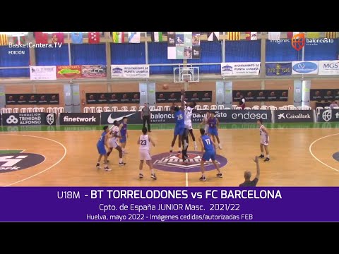 U18M - TORRELODONES vs FC BARCELONA.- Cpto. España Junior (Huelva 2022)