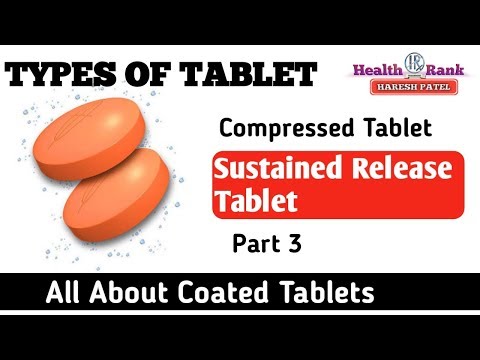 Sustained release tablet
