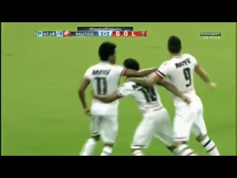 Gols, Náutico 1 x 2 Santa Cruz - Semifinal - Pernambucano 24/04/2016