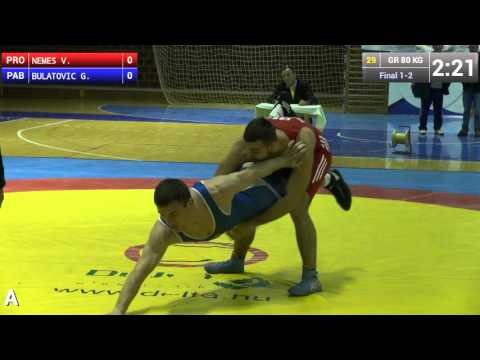 80. kg Viktor Nemeš (PRZR) - Goran Bulatović (PABG)