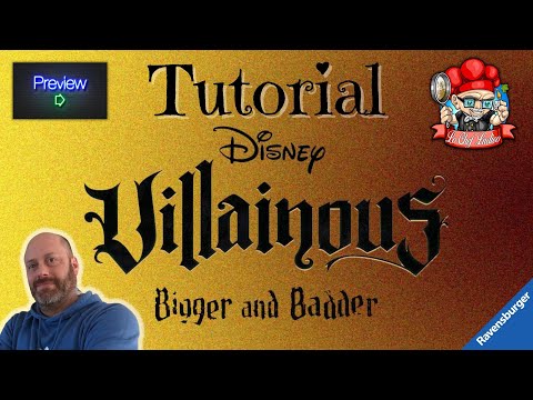 DISNEY VILLAINOUS BIGGER and BADDER - Unboxing, Set Up e Tutorial con Chef Francesco (Ep.274)