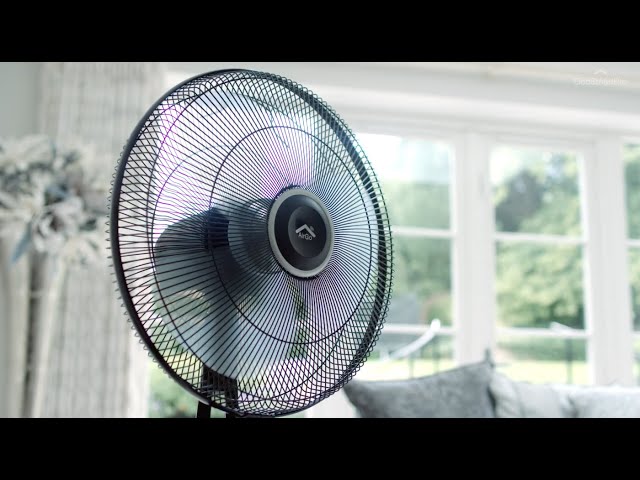 GeoSmart Pro AirGo Ventoinha Inteligente de Pé 55W video