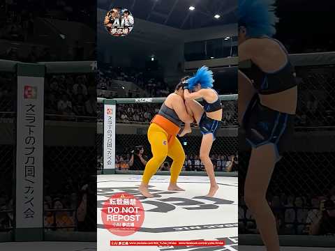 【ヒザ蹴りで学生横綱を撃破】相撲 vs 総合格闘技 #Sumo #MMA #異種格闘技戦