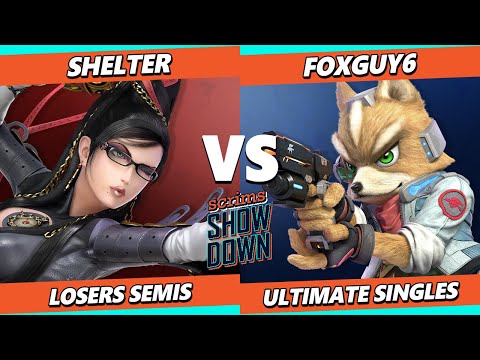 Scrims Showdown 67 Losers Semis - Shelter (Bayonetta) Vs. Foxguy6 (Fox) SSBU Smash Ultimate