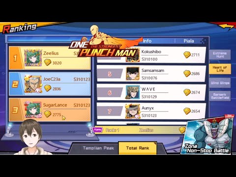 Zona Non-Stop Battle - One Punch Man The Strongest